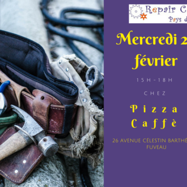 Repair Café le 28 février à Fuveau