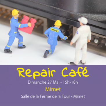 Repair Café le 27 mai à Mimet